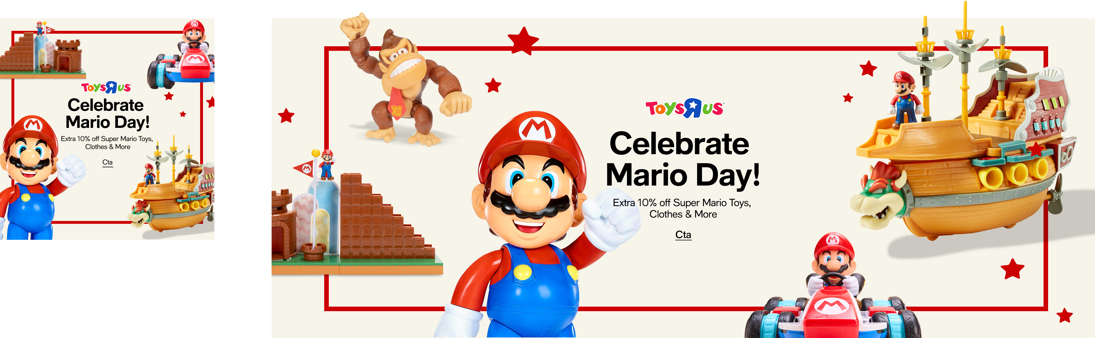 Celebrate Mario Day banner