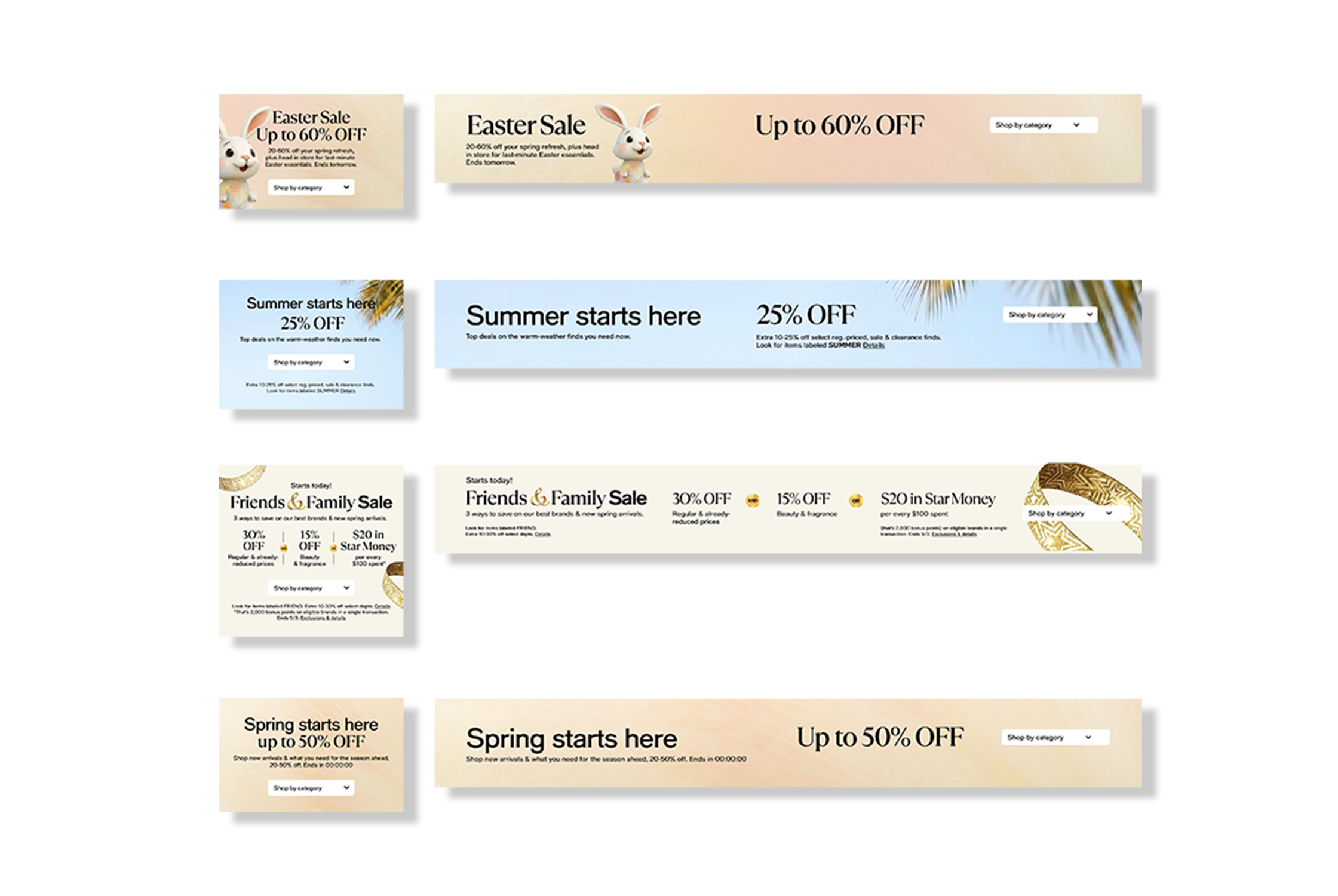Skinny Promo Banner template